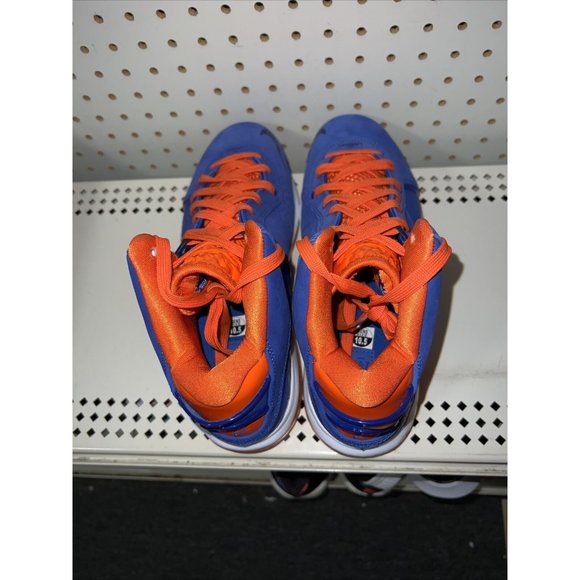 Nike LeBron VIII QS HWC Mens Basketball Shoes Size 8.5 Blue Orange CV1750-400 - Picture 2 of 8